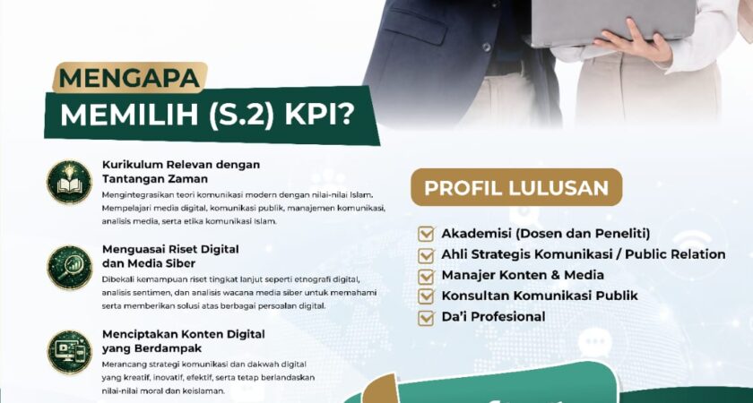 Penerimaan Mahasiswa Baru Prodi S.2 KPI UIN Walisongo
